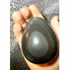 Œuf Obsidienne Oeil Celeste 6 cm.