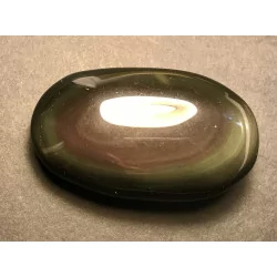 Galet Obsidienne Oeil Céleste 7,5 cm.