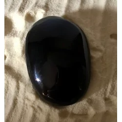 Galet Obsidienne Oeil Céleste 6,5 cm.