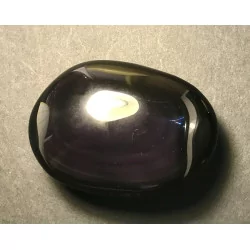 Galet Obsidienne Oeil Céleste 6,5 cm.