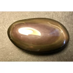 Guijarro de obsidiana Ojo Celeste 6 cm