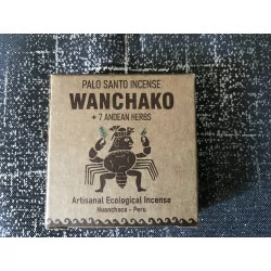 Palo Santo Wanchako incense + 7 herbs 12 sticks.